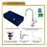 Kit Cuba Rl545 Roma com Torneira 1198 e Válvula Click com Sifão e Flexível - 10