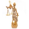 Estátua Dama Da Justiça Têmis Deusa 15cm Símbolo Do Direito - 5