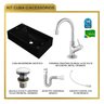 Kit Cuba Rl545 Roma com Torneira 1198 e Válvula Click com Sifão e Flexível - 10