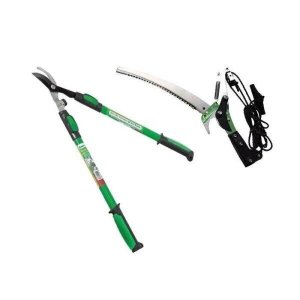 Kit Tesoura de Poda Cabo Telescópico + Serrote Galhos Trapp