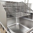 Ver imagem 4 de Kit Lanchonete Mesa de Manipulação 190x70cm + Fritadeira a Gás 1 Cuba + Chapa a Gás 60cm