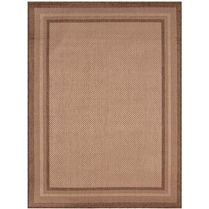 Tapete Sisal Eco Nature Moldura 70 Marrom 2,00x3,00M - J Serrano