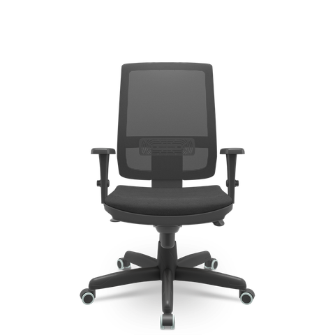 Brizza Tela Slider 3d Base Stand Plaxmetal Ergonômica sem Ap - Poliéster Preto