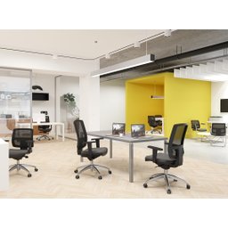 Brizza Tela Slider 3d Base Stand Plaxmetal Ergonômica sem Ap - Poliéster Preto - 5
