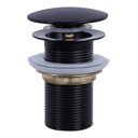 Ver imagem 1 de Válvula Click Ralo Inteligente Pia 1/4 E27b Preta Fosco Luuk Young