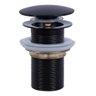 Válvula Click Ralo Inteligente Pia 1/4 E27b Preta Fosco Luuk Young - 1