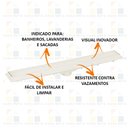 Ver imagem 2 de Kit 2 Ralos Linear Oculto Invisivel 50cm Para Banheiro Tigre