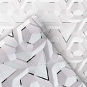 Ver imagem 4 de Papel de Parede 3d - Geométrico 3d 22 Arte Destaque 1,50 Metros