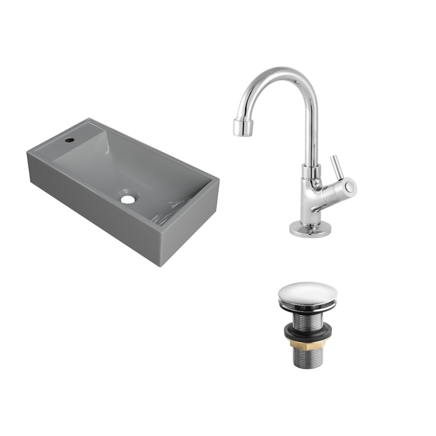 Kit Cuba Rl545 Roma com Torneira 1198 e Válvula Click - 3