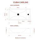 Ver imagem 5 de Kit Cuba Rl545 Roma com Torneira 1198 e Válvula Click