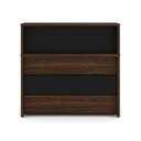 Ver imagem 2 de Balcão de Atendimento 1.35x1,13x0,60m - c/ Gavetas - Workstart - Marsala/Preto - 63084