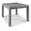 Ver imagem 6 de Mesa Rústica de Jantar 4 Lugares 100cm x 100cm - Cinza