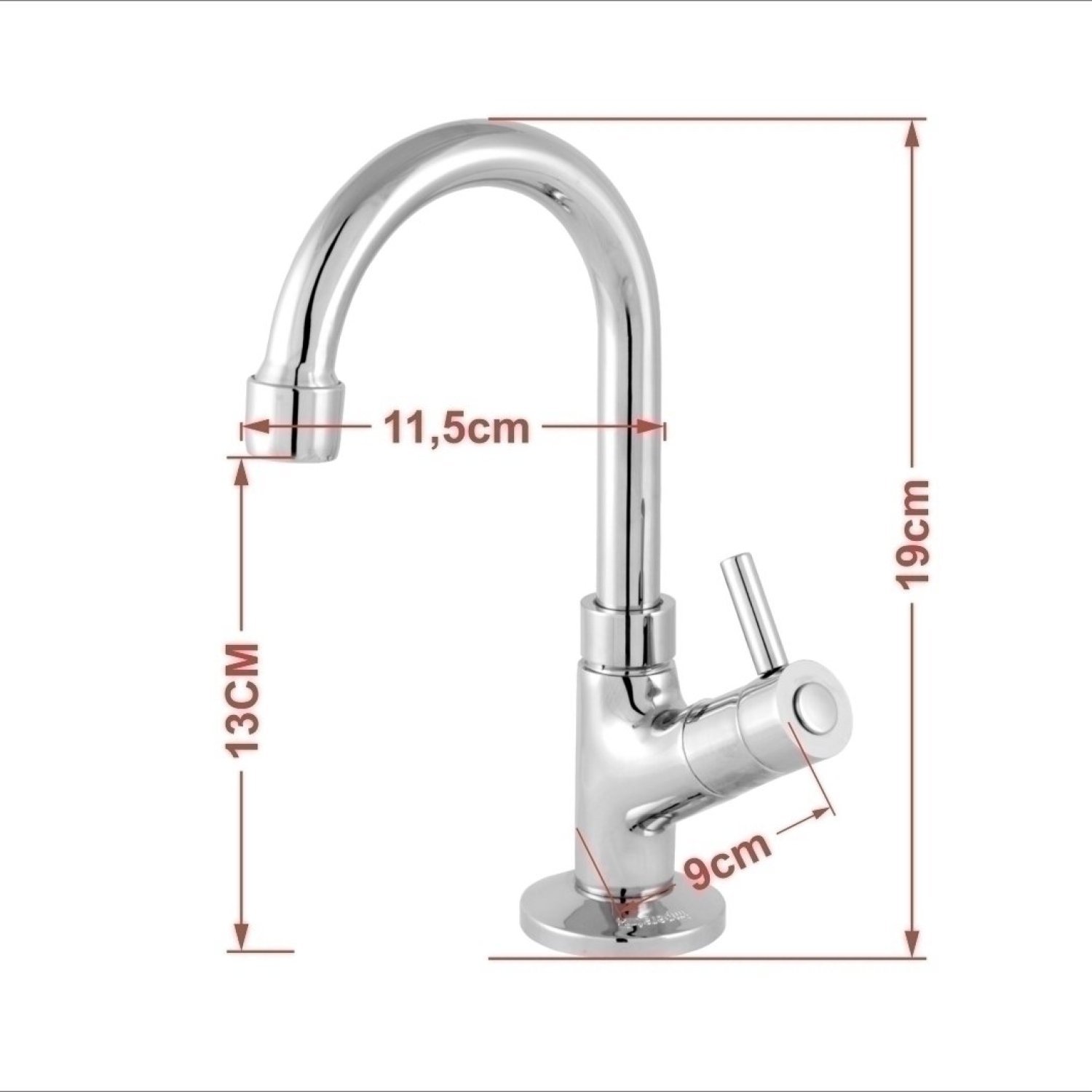 Kit Cuba Rl545 Roma com Torneira 1198 Metal - 6