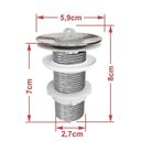 Ver imagem 7 de Kit Cuba Rl545 Roma com Torneira Luxo e Válvula Metal com Sifão e Flexível