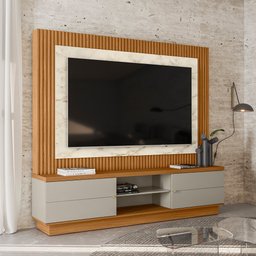 Estante Home Maringá para TV 70'' Nature/Petra - Linea - 1