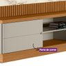 Estante Home Maringá para TV 70'' Nature/Petra - Linea - 8