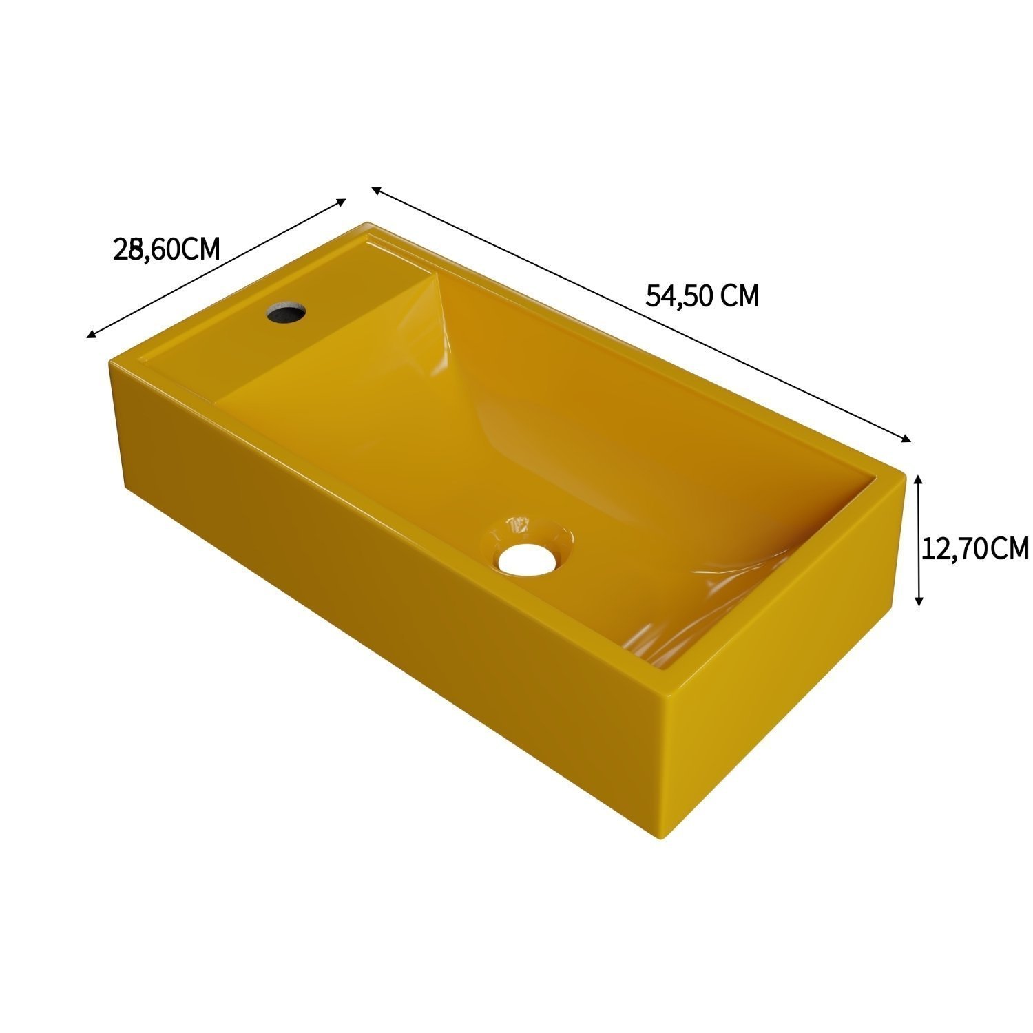 Kit Cuba Rl545 Roma com Torneira Luxo e Válvula Botão com Sifão e Flexível - 3