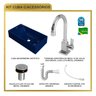 Kit Cuba Rl545 Roma com Torneira Luxo e Válvula Botão com Sifão e Flexível - 8