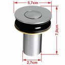 Ver imagem 6 de Kit Cuba Rl545 Roma com Torneira Luxo e Válvula Botão com Sifão e Flexível