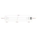 Ver mais imagens de Kit Cuba Rl545 Roma com Torneira Luxo e Válvula Botão com Sifão e Flexível