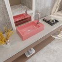Ver imagem 1 de Kit Cuba Rl545 Roma com Torneira Luxo e Válvula Botão com Sifão e Flexível