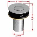 Ver imagem 6 de Kit Cuba Rl545 Roma com Torneira Luxo e Válvula Botão com Sifão e Flexível