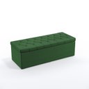 Ver imagem 3 de Kit Cabeceira Estofada Decorativa Para Cama Box Bellatrix 160 Queen e Calçadeira Sagitarius Sued Ver