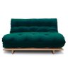 Sofá-cama Futon Slim S 02 Lugares Cor Verde FUTON BRASIL - 1