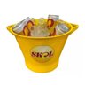 Balde para Gelo e Bebidas com Alça Amarelo - 2