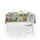 Ver imagem 7 de Kit 3 Toalha de Mesa 6 Lugares Térmica Estampa 2,00x1,40m