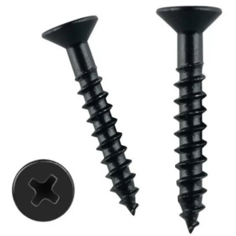 Parafuso Atarraxante 5,5 X 38 Phillips Geomet Black - 100un