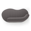 Ver imagem 6 de Kit 02 Sofás Orgânicos Living Bob 145cm 02 Lugares com 02 Almofadas Bouclê Cinza Escuro - Desk Desig