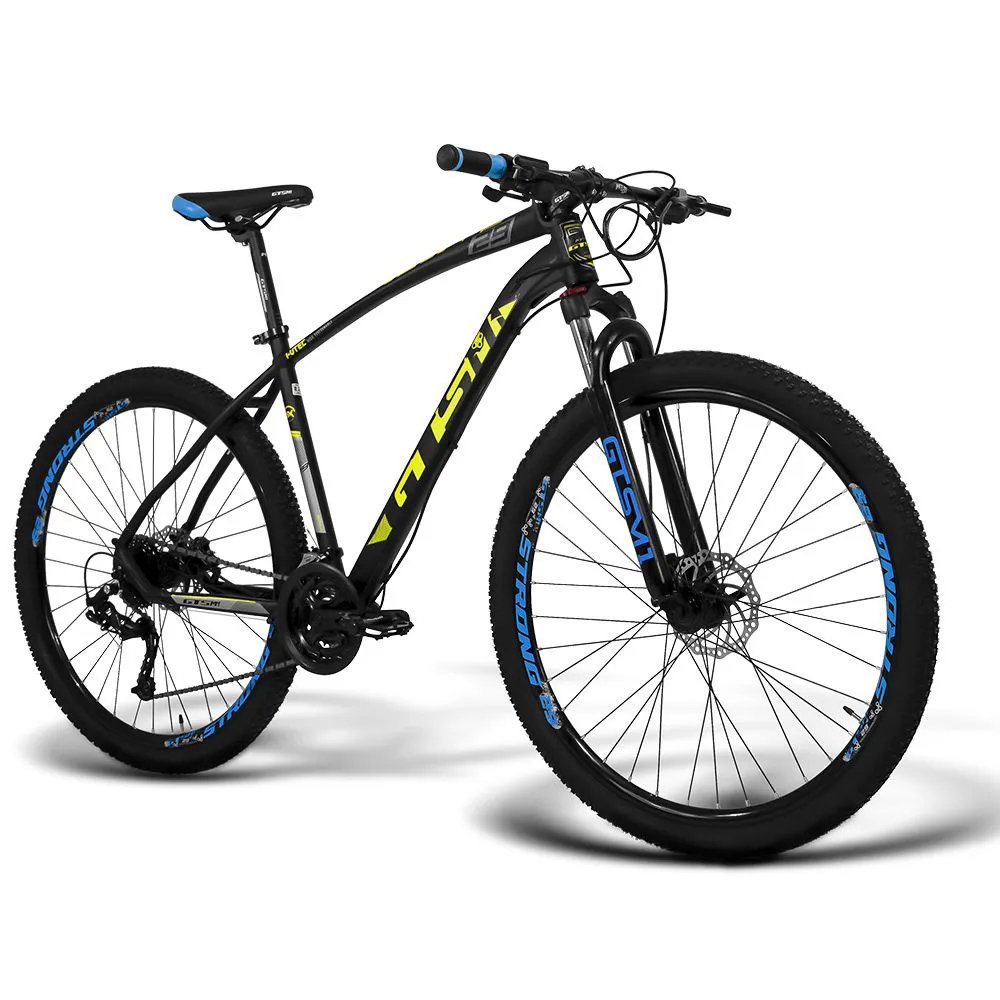 Bicicleta Gtsm1 aro 29 Freio Hidráulico 24 Marchas Suspensão com Trava MX8 | I-vtec SX - 17 - Preto  - 2