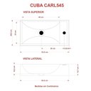 Ver imagem 4 de Kit Cuba Rl545 Roma com Torneira Luxo e Válvula Metal