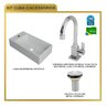 Kit Cuba Rl545 Roma com Torneira Luxo e Válvula Metal - 7