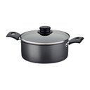 Ver imagem 1 de Caçarola Turim Alumínio Antiaderente Chumbo 20cm 2,8l Ptc2 - Tramontina 20261620