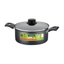 Ver imagem 2 de Caçarola Turim Alumínio Antiaderente Chumbo 20cm 2,8l Ptc2 - Tramontina 20261620