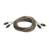 Cabo Rca Technoise Series 300Pro 3 Metros 4 Mm Conector Pvc Reto - 1