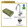 Kit Cuba Rl545 Roma com Torneira Luxo e Válvula Botão - 7