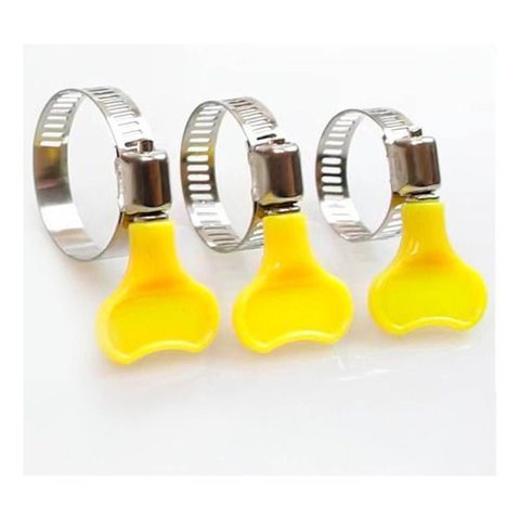 Kit Abraçadeiras Borboleta 8-12mm Ajustáveis 50 Unidades