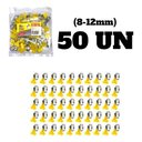 Ver imagem 2 de Kit Abraçadeiras Borboleta 8-12mm Ajustáveis 50 Unidades
