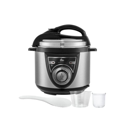 Panela de Pressão Elétrica Kian Ppm-101 4L 800W Painel Mecânico Inox 220V