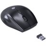 Mouse sem Fio Híbrido 2.4 Ghz + Bluetooth 4.0 1200 Dpi Dynamic Ergo Preto Usb - Dm120 - 3