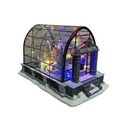 Ver imagem 1 de Vila Natalina em Estufa C/ Som e Movimento 15cm - Grillo