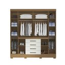 Ver imagem 4 de Guarda Roupa 8 Portas 4 Gavetas Nápole Aramóveis