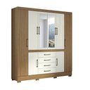 Ver imagem 1 de Guarda Roupa 8 Portas 4 Gavetas Nápole Aramóveis