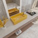 Ver imagem 1 de Kit Cuba Rl545 Roma com Válvula Botão e Sifão com Flexível