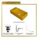 Ver mais imagens de Kit Cuba Rl545 Roma com Válvula Click e Sifão e Flexível