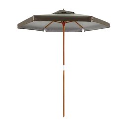 Ombrellone Madeira Cobertura Pvc 2,00m Marrom Bel Lazer - 1