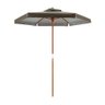 Ombrellone Madeira Cobertura Pvc 2,00m Marrom Bel Lazer - 1